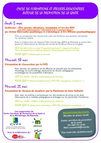cycle de formations et ateliers-rencontres autour de la promotion de la santé
